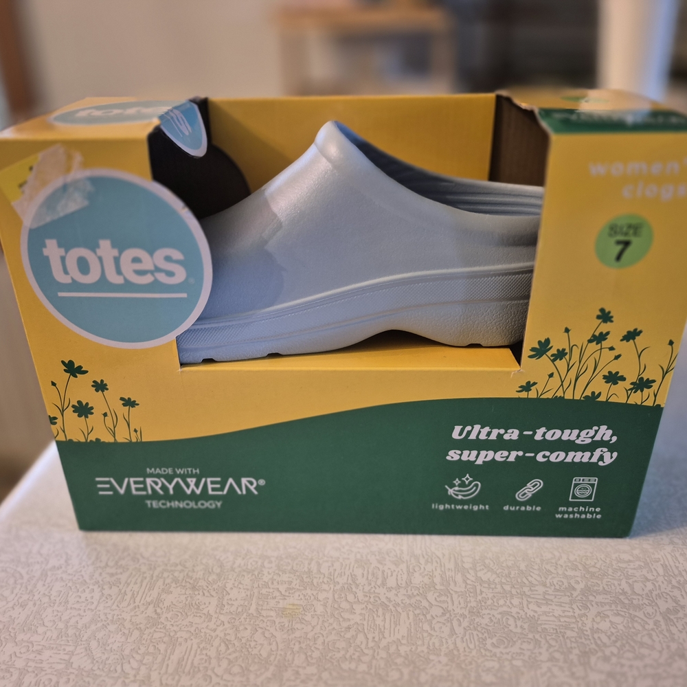 Totes Women's Blue Clogs